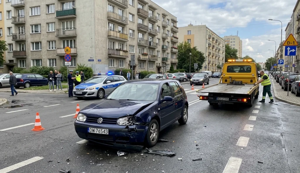 co zrobić podczas wypadku samochodowego
