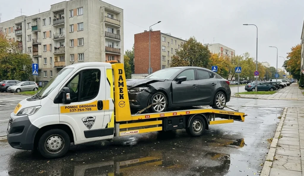 holowanie samochodu elektrycznego